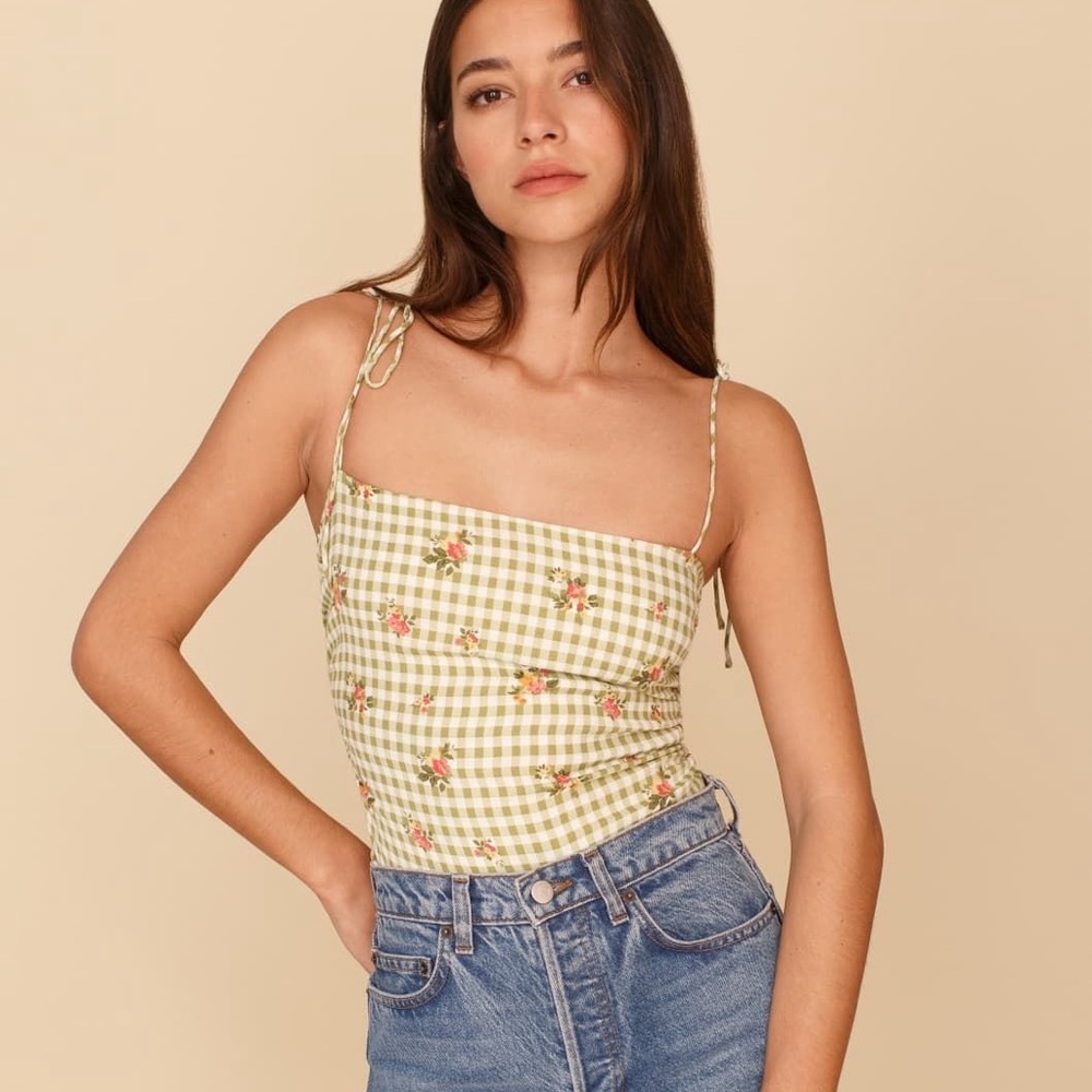 Reformation Lupe Top (Patio)